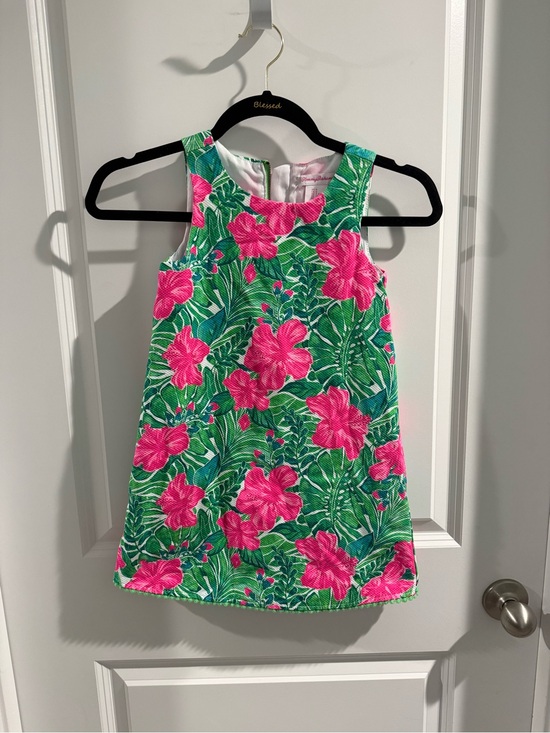 Tommy Bahama Other - Tommy Bahama Pink and Green Floral Kid Dress